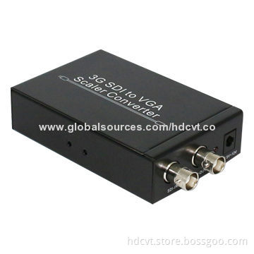 3G SDI to VGA Scaler Converter with Auto Video Mode Detection (3G/HD/SD)